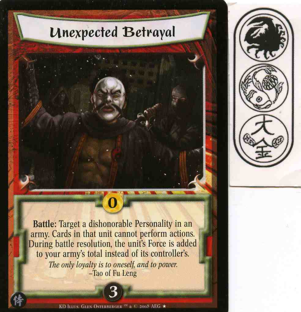 Unexpected Betrayal