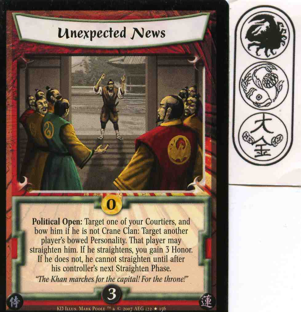 Unexpected News FOIL