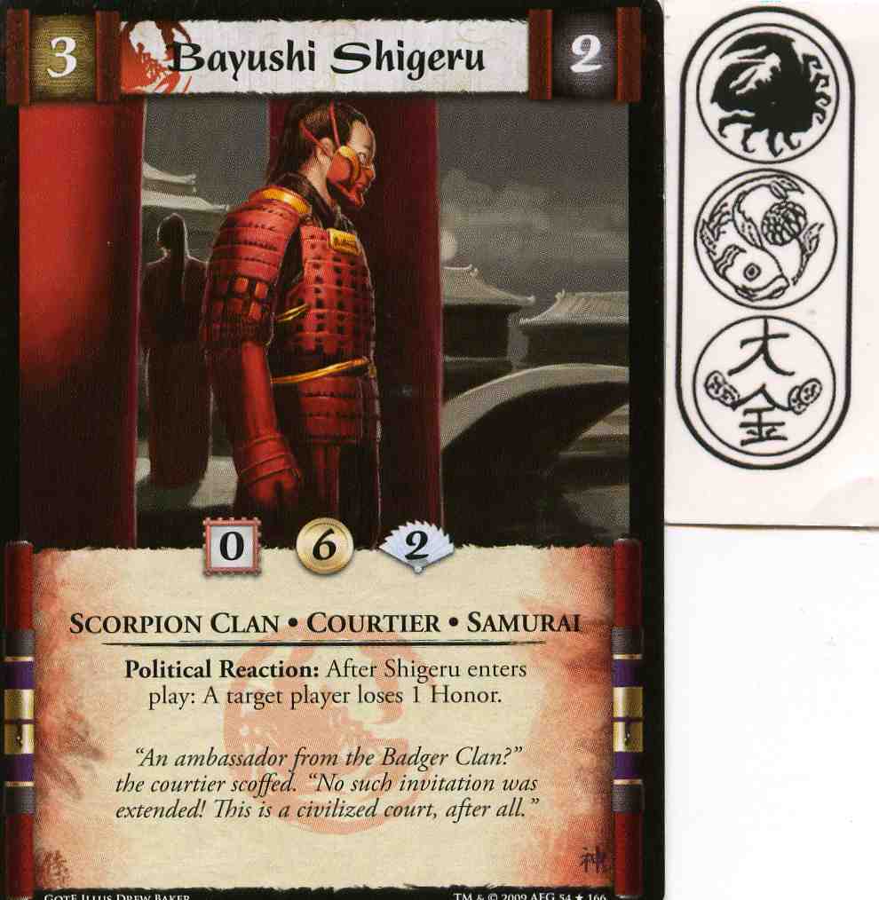 Bayushi Shigeru