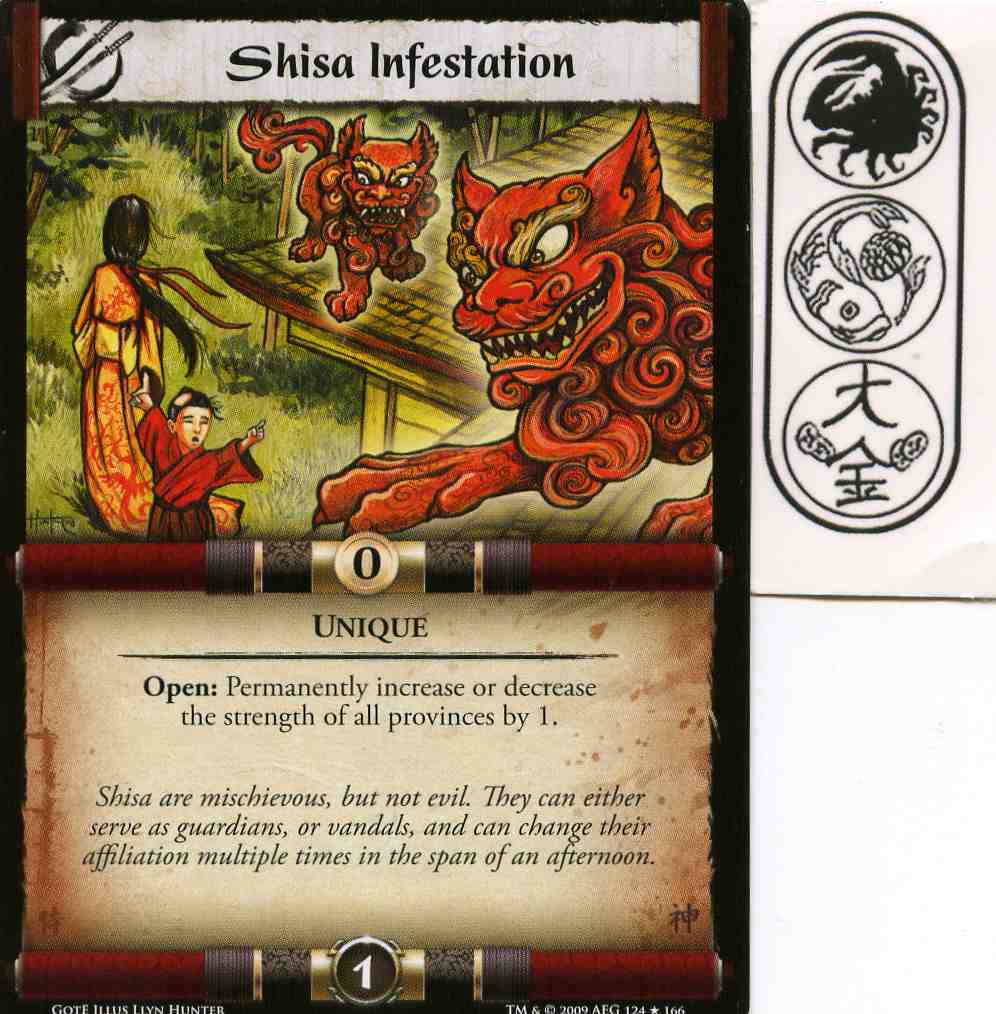 Shisa Infestation