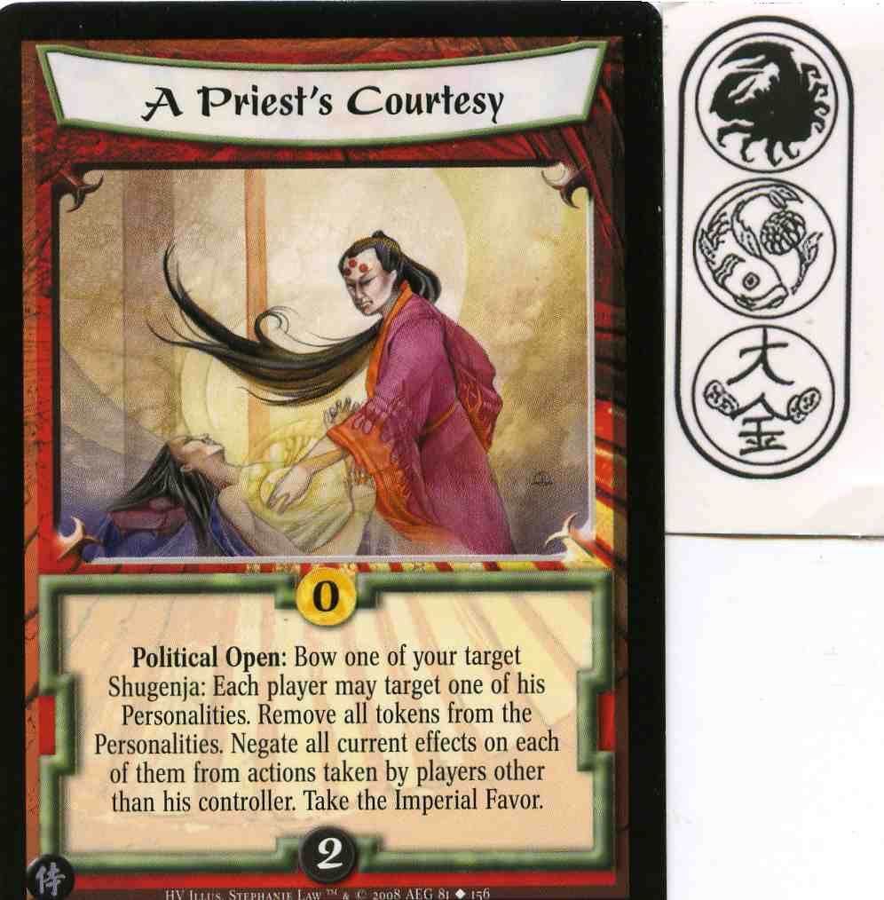 A Priests Courtesy
