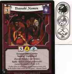 Bayushi Nomen (Experienced) FOIL