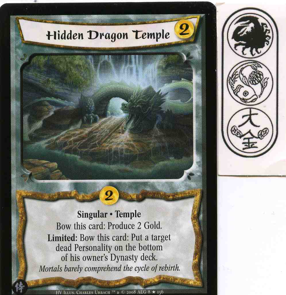 Hidden Dragon Temple FOIL