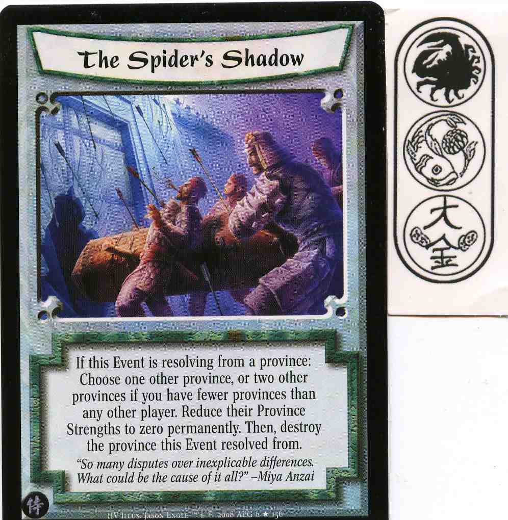 The Spiders Shadow FOIL