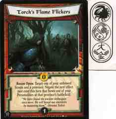 Torch's Flame Flickers