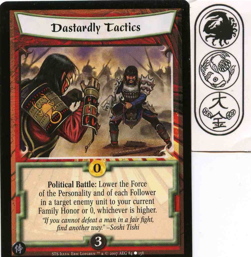 Dastardly Tactics