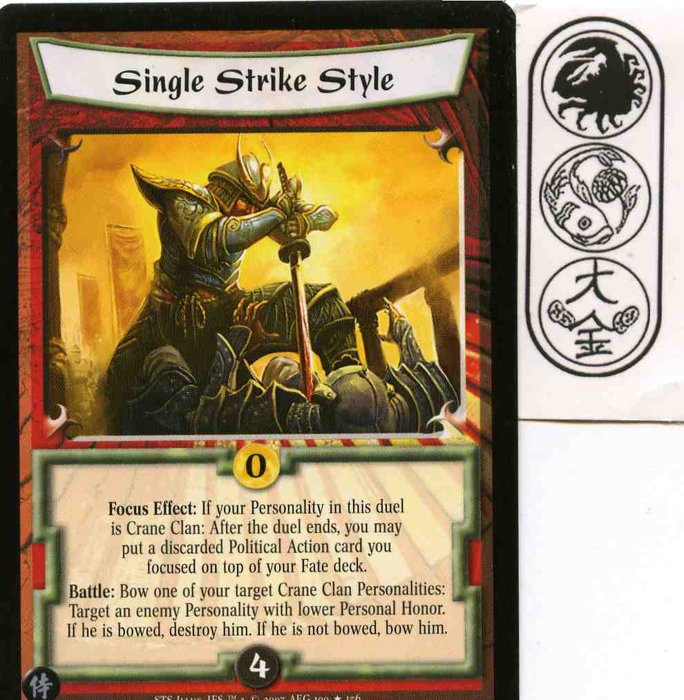 Single Strike Style FOIL