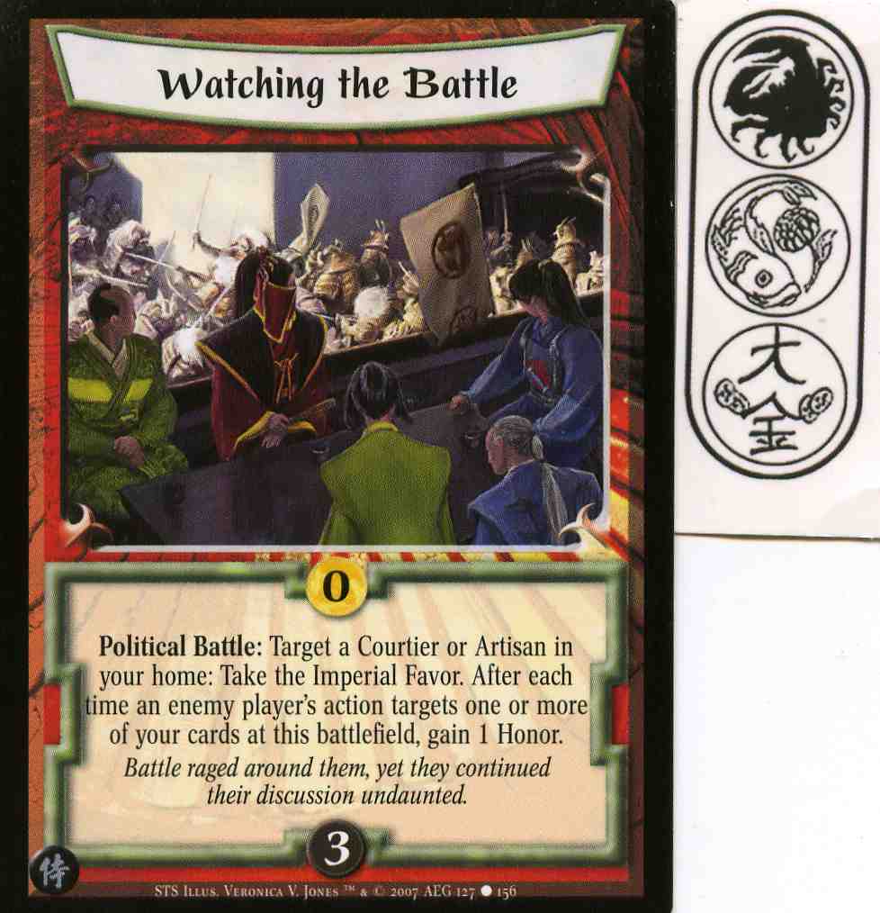 Watching the Battle