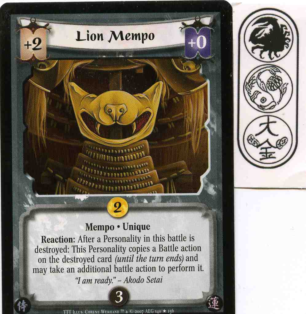 Lion Mempo FOIL