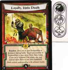 Loyalty, Unto Death