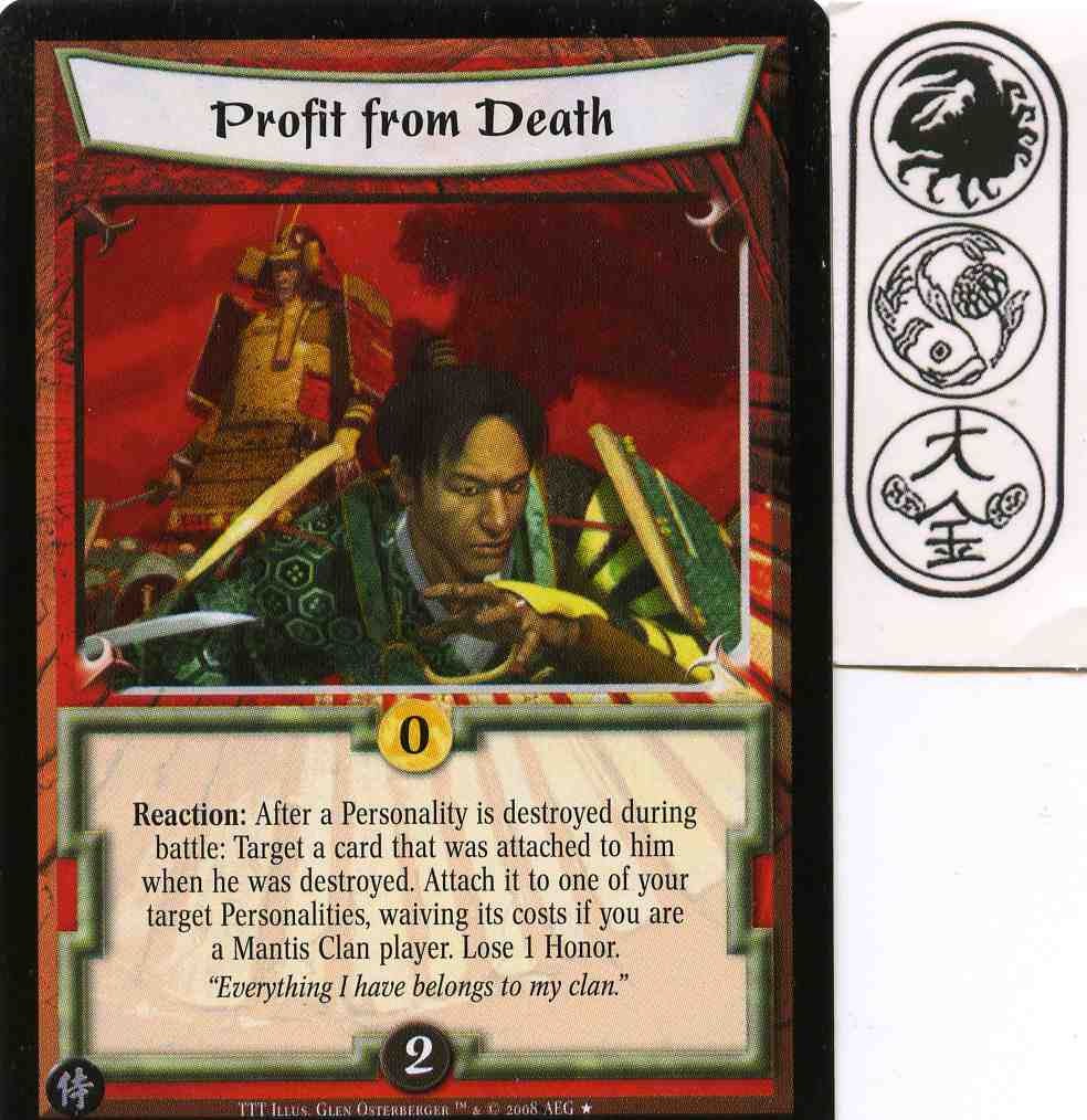 Profit from Death
