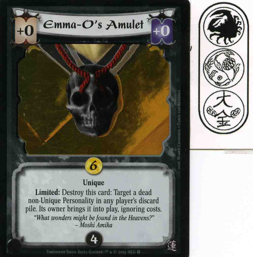 Emma-Os Amulet FOIL