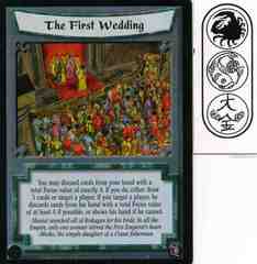 The First Wedding FOIL