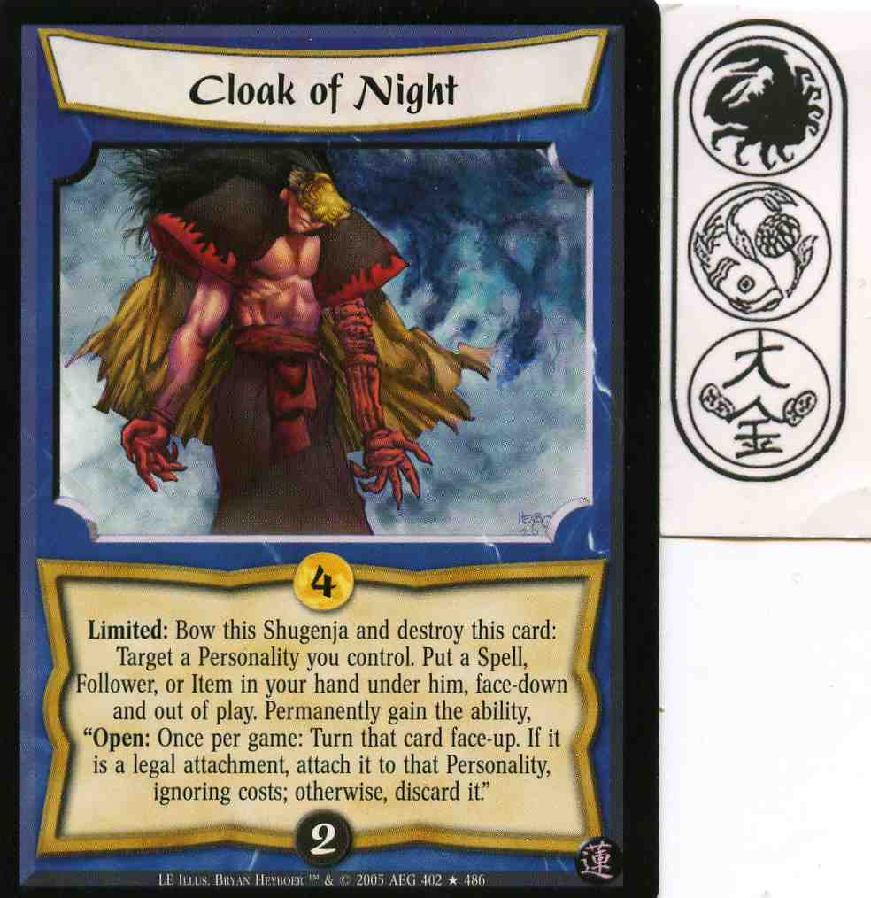 Cloak of Night FOIL