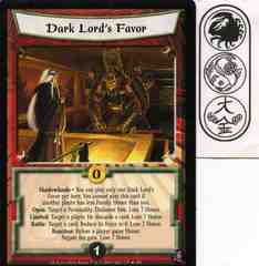 Dark Lord's Favor