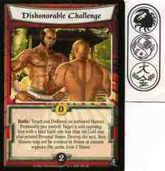 Dishonorable Challenge