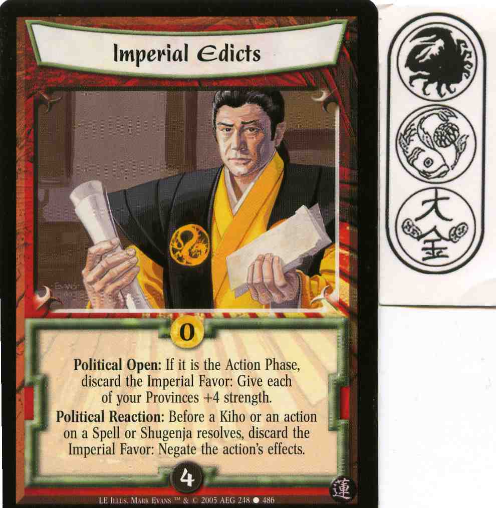 Imperial Edicts FOIL