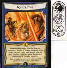 Kuro's Fire FOIL