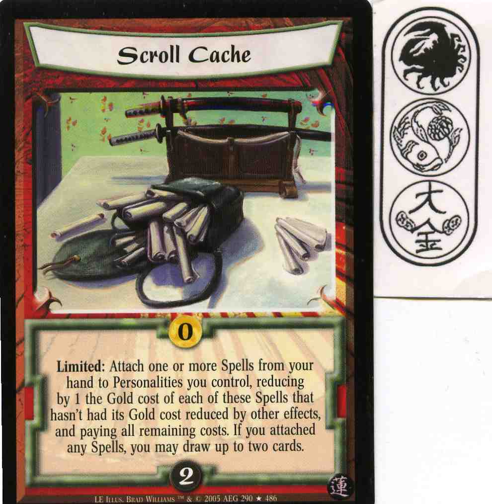 Scroll Cache FOIL