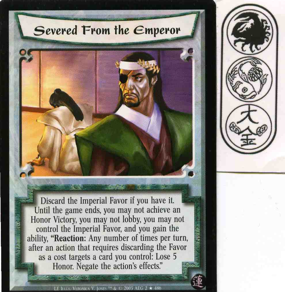 Severed from the Emperor FOIL
