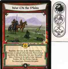 War on the Plains FOIL