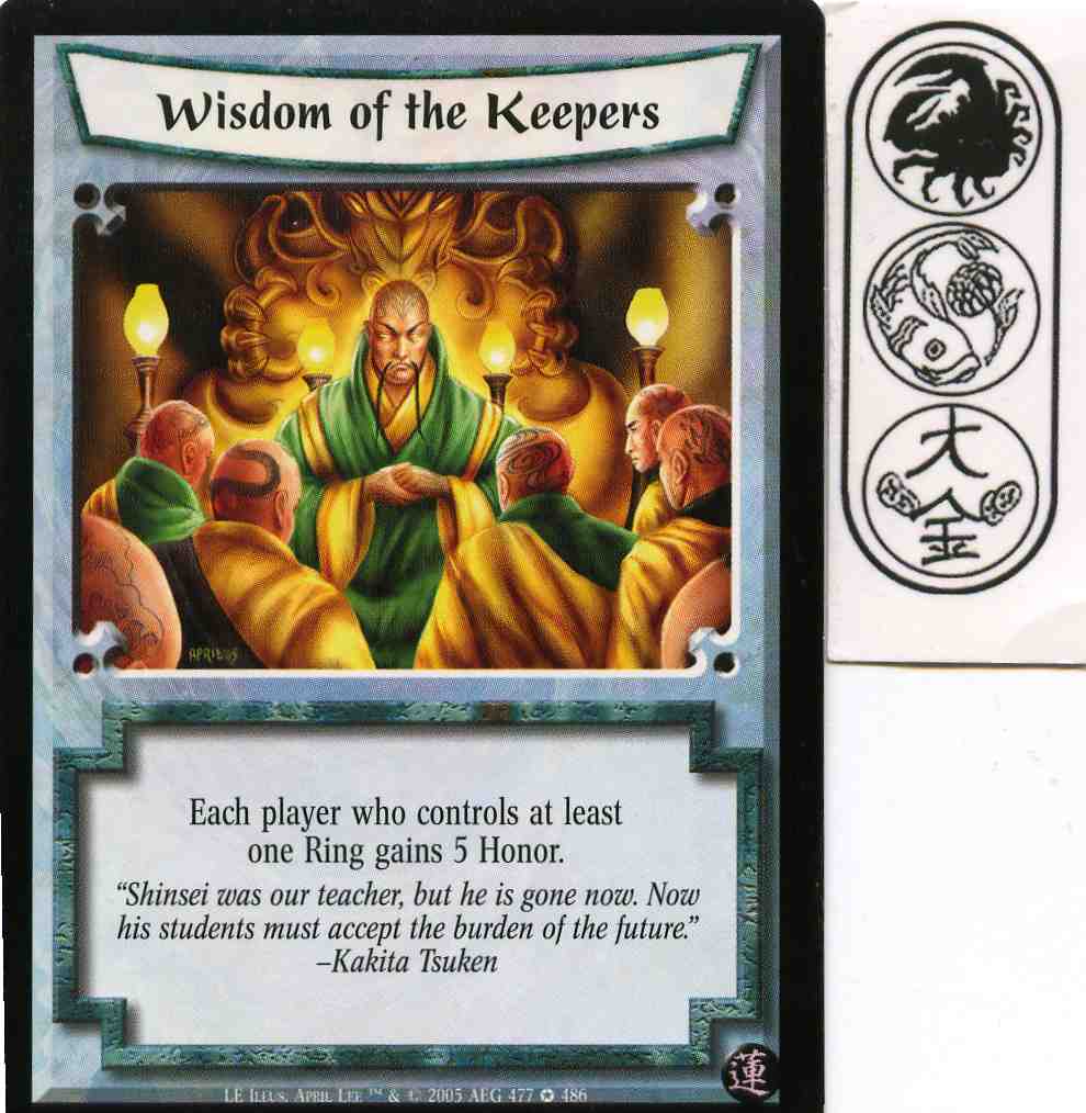 Wisdom of the Keepers