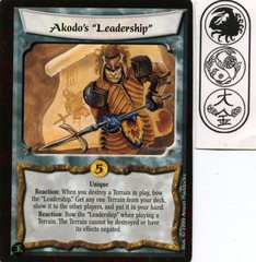 Akodo's 'Leadership'