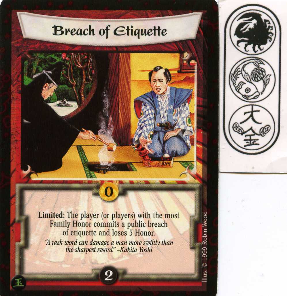 Breach of Etiquette