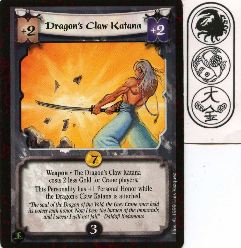Dragons Claw Katana