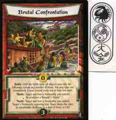 Brutal Confrontation FOIL