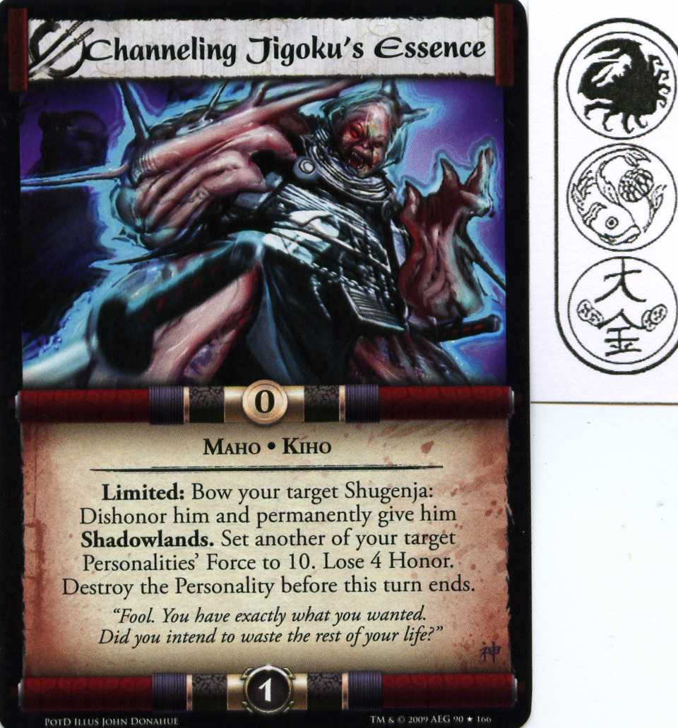 Channeling Jigokus Essence