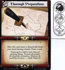 Thorough Preparations