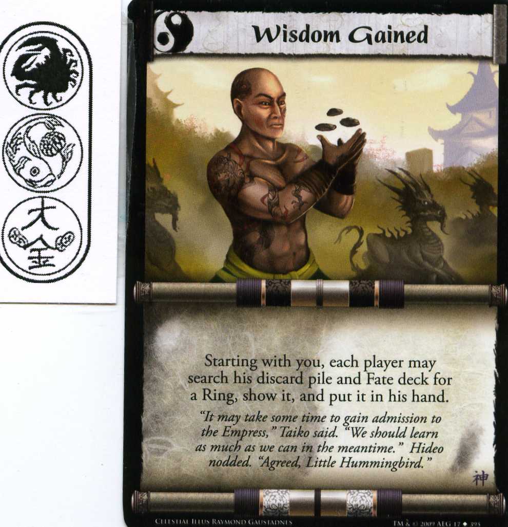 Wisdom Gained