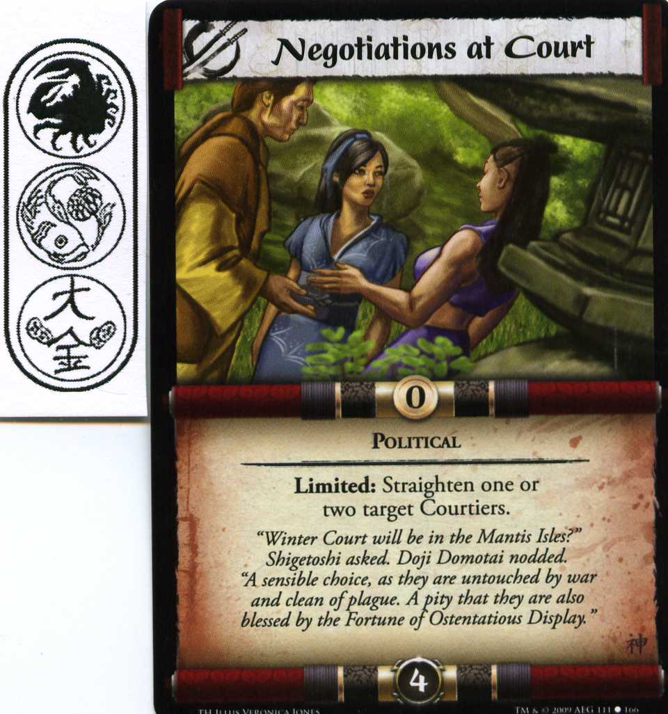 Negotiations at Court