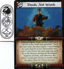 Deeds, Not Words - c15 promo