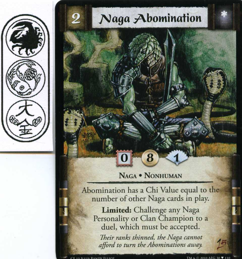 Naga Abomination - c15 promo