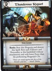Thunderous Report