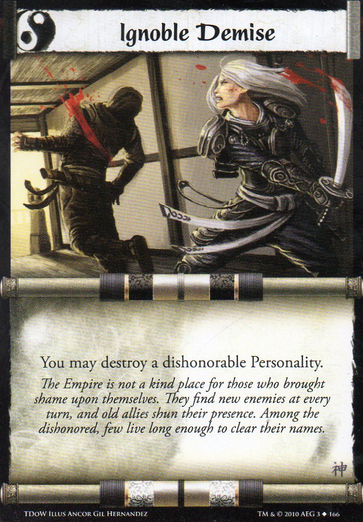 Ignoble Demise