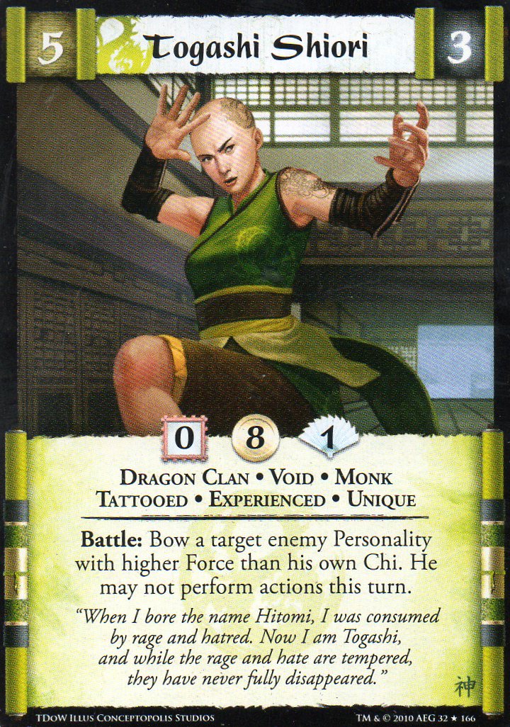 Togashi Shiori (Experienced)
