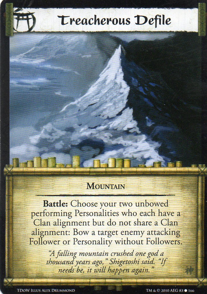 Treacherous Defile
