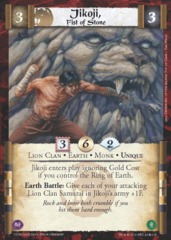 Jikoji, Fist of Stone FOIL