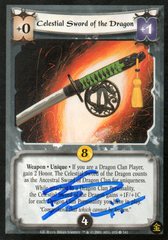 Celestial Sword of the Dragon SIGNED