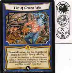 Fist of Osano-Wo FOIL