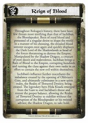 Reign of Blood - Story Card
