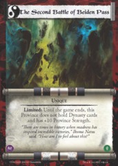 The Second Battle of Beiden Pass FOIL