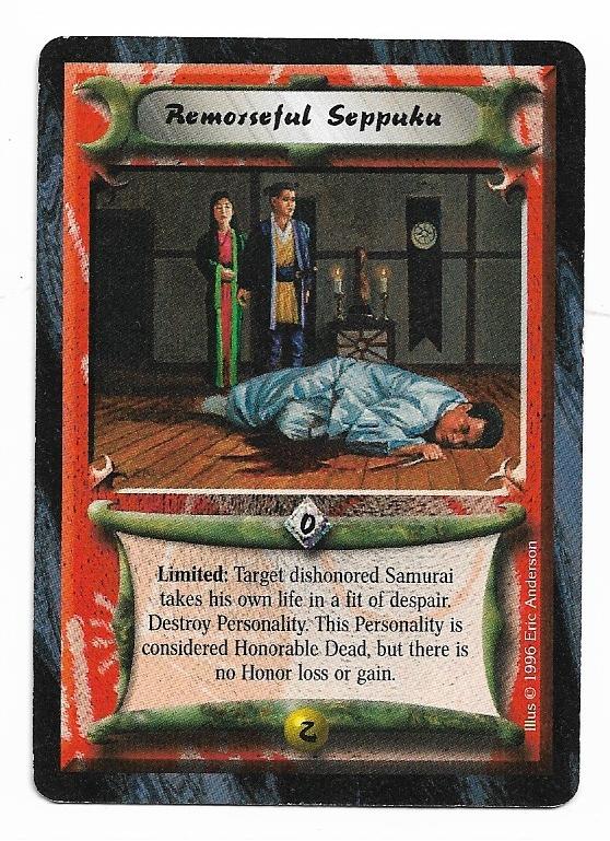 Remorseful Seppuku