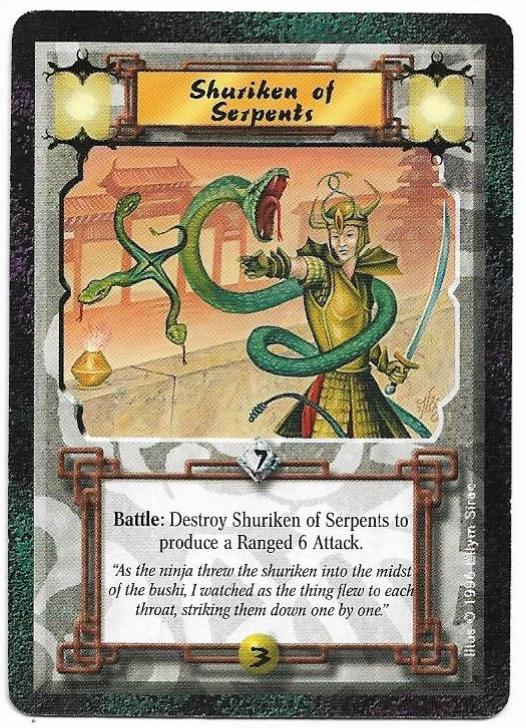 Shuriken of Serpents