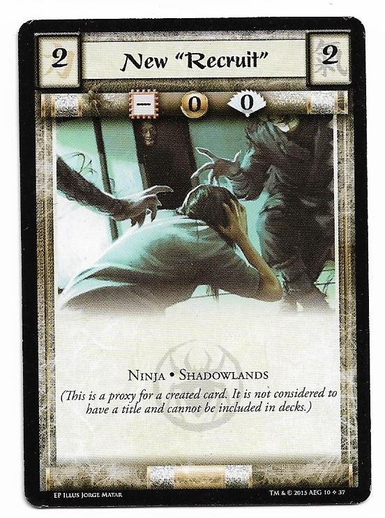 New Recruit - Token