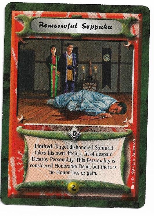 Remorseful Seppuku