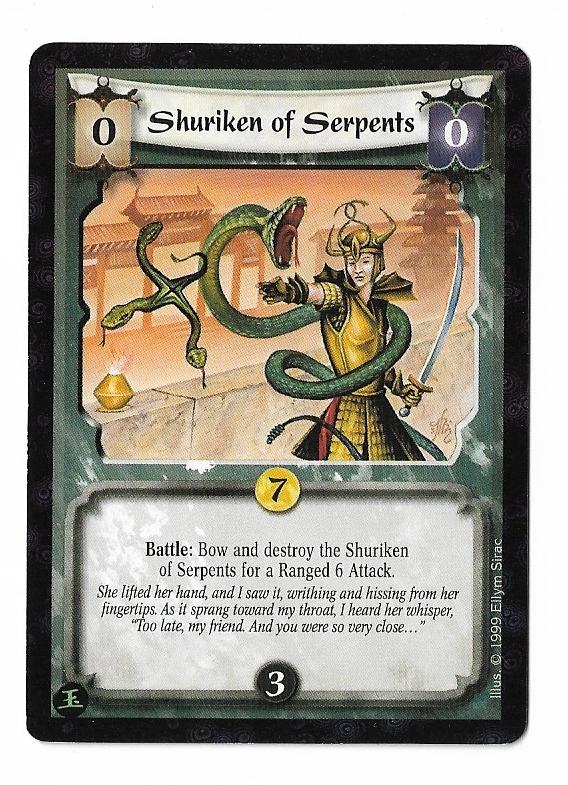 Shuriken of Serpents